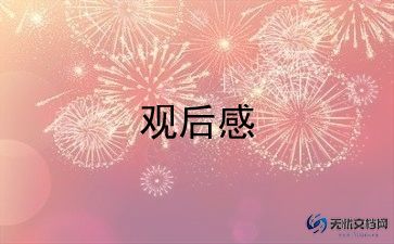 看最美孝心少年观后感800字5篇
