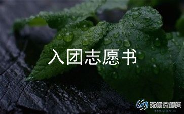 写500字的入团申请书精选8篇